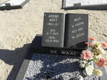 WAAL Arend Gert, de 1923-1992