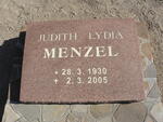 MENZEL Judith Lydia 1930-2005