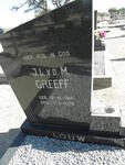 LOUW J.L.v.d.M. Greeff 1914-1979