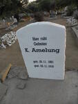 AMELUNG K. 1891-1918