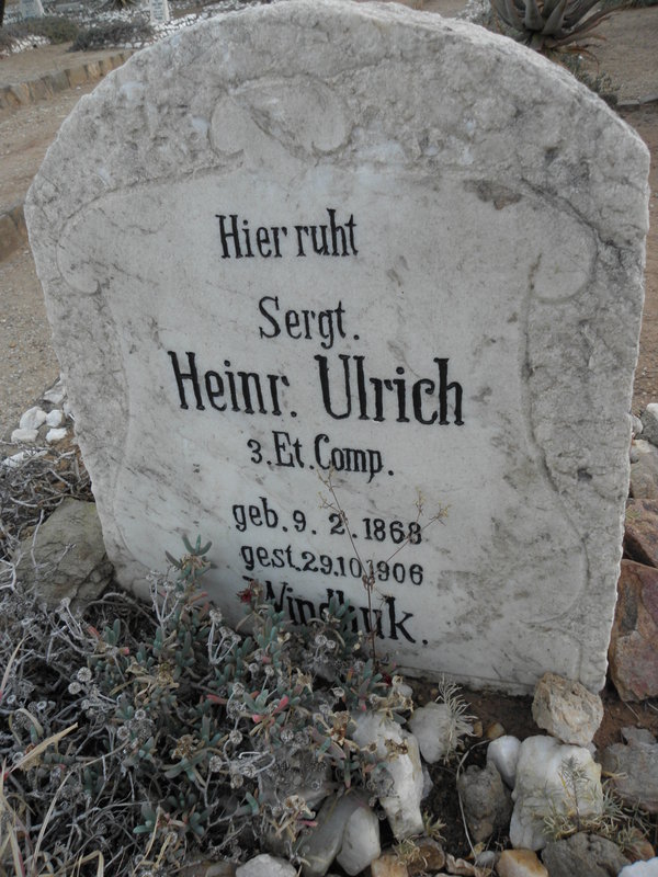 ULRICH Heinr. 1868-1906