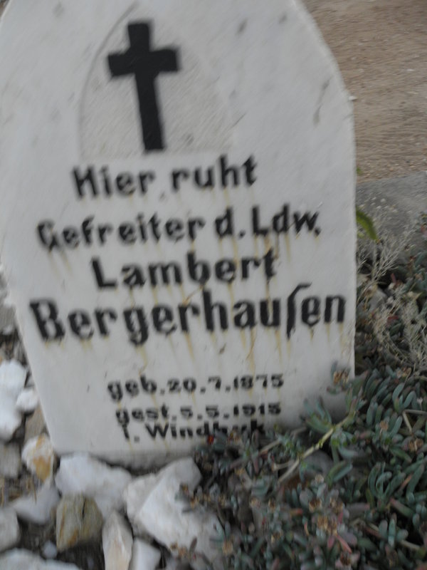 BEREGRHAUFEN Lambert 1875-1915