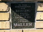 MÜLLER J.H. 1925-2009 & E.E. 1927-2000