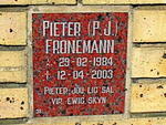 FRONEMANN P.J. 1984-2003