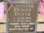 DOYLE Chester Desley 1942-2011