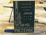 PIETERSE Johan 1951-1981