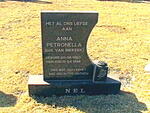 NEL Anna Petronella nee VAN NIEKERK 1960-1998