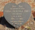 SMIT Anna Gertina nee MEYER 1879-1965