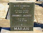 MARAIS Johannes Jacobus 1936-1988