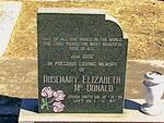 McDONALD Rosemary Elizabeth 1951-1987