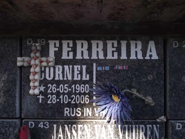 FERREIRA Cornel 1960-2006
