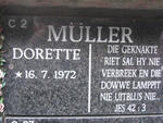 MULLER Dorette 1972-