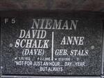 NIEMAN David Schalk 1932-2005 & Anne STALS 1935-