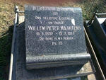 MAARTENS Willem Pieter 1892-1957