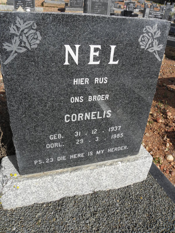 NEL Cornelis 1937-1985