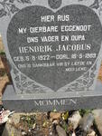 MOMMEN Hendrik Jacobus 1922-1989