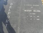 DELPORT Hester Helena nee LE ROUX 1911-1998