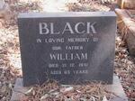 BLACK William -1941