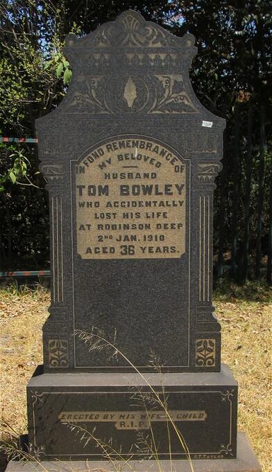 BOWLEY Tom -1910