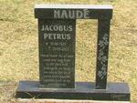 NAUDÉ Jacobus Petrus 1923-2003