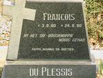 PLESSIS Francois, du 1980-1980