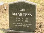 MAARTENS Paul 1977-2003