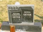 GEYER Pieter Ignatius 1943-2010 & Minda 1945-