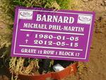 BARNARD Michael Phil-Martin 1980-2012