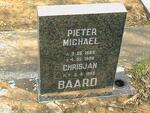 BAARD Pieter Michael 1989-1989 :: BAARD Chrisjan 1993-1993