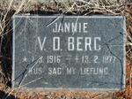 BERG Jannie, v.d. 1916-1977