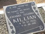 KILLIAN Johanna Susanna 1922-1996