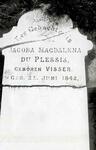 PLESSIS Jacoba Magdalena, du nee VISSER 1842-1897 