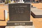 MEYER Andries 1949-1979