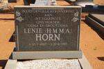 HORN H.M.M.A. 1920-1989