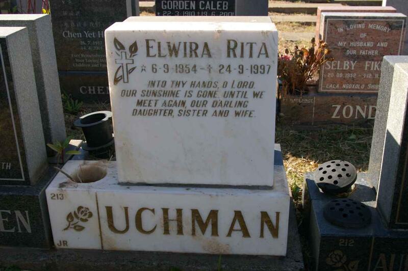 UCHMAN Elwira Rita 1954-1997