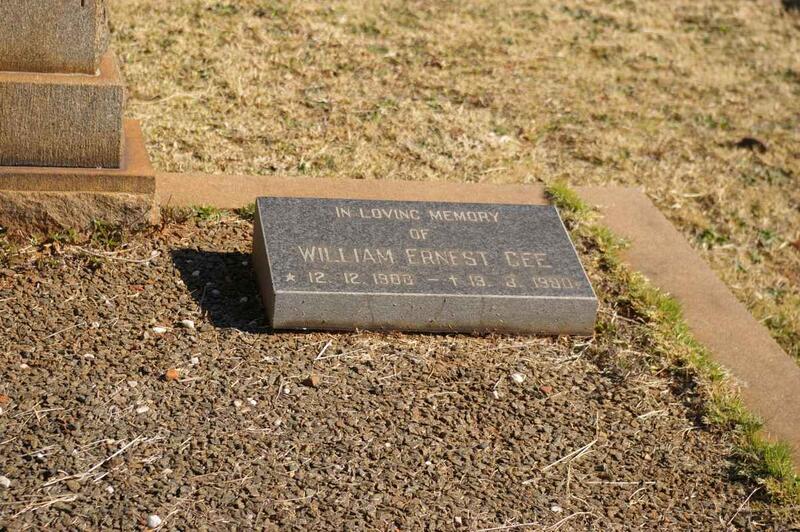 GEE William Ernest 1908-1980