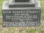 D'AUBREY Ronald Claude 1905-1989 & Ruth Doreen HORTON 1920-1969