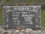 NORMAN Oliver James 1893-1973 & Johanna Louisa Kathrina PASCHKE 1895-1980