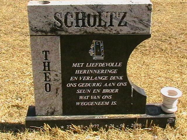 SCHOLTZ Theo 1977-2000