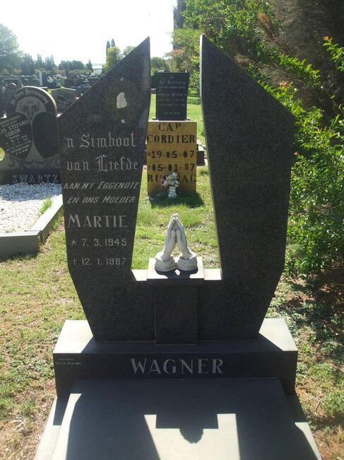 WAGNER Martie 1945-1987