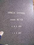 PIETERS Cornelia Gertruida nee MEYER 1899-1983