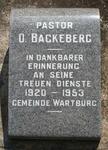 BACKEBERG O. 1920-1953