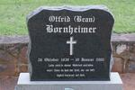 BORNHEIMER Otfried 1939-2001