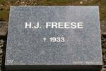 FREESE H.J. -1933