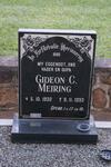 MEIRING Gideon C. 1932-1993