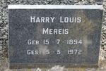 MEREIS Harry Louis 1894-1972