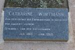WORTMANN Catharine 1869-1969