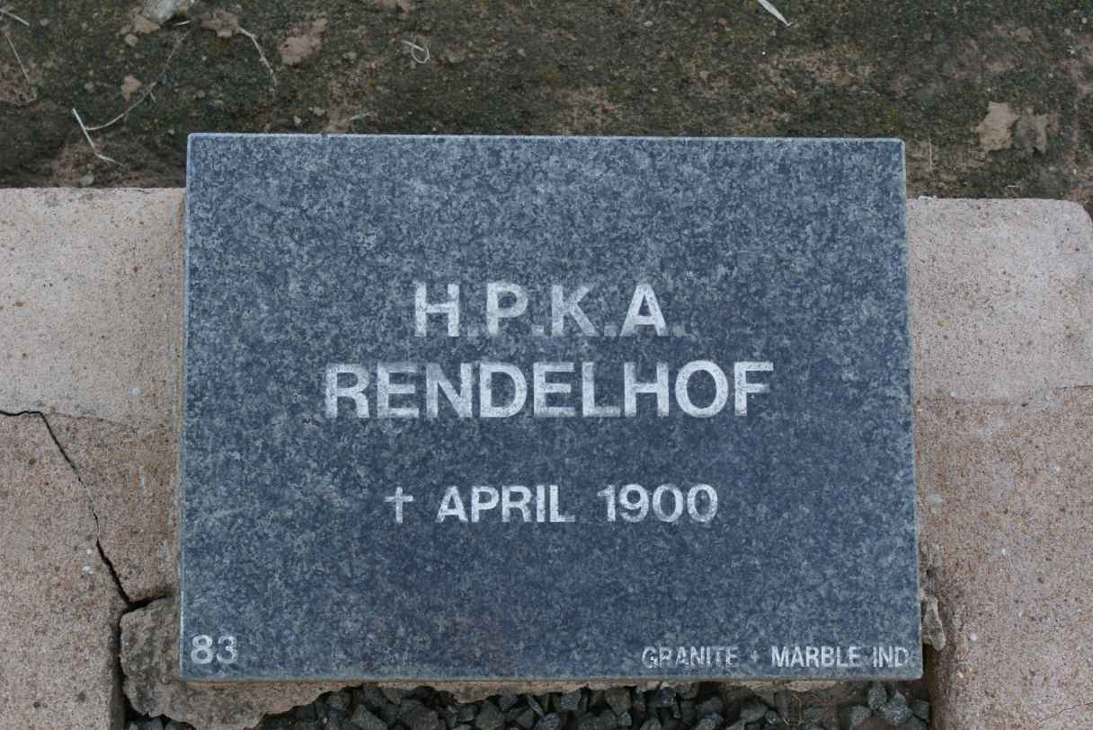RENDELHOF H.P.K.A. -1900