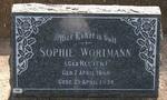 WORTMANN Sophie nee REUTER 1866-1934