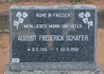 SCHAFER August Frederick 1916-1960